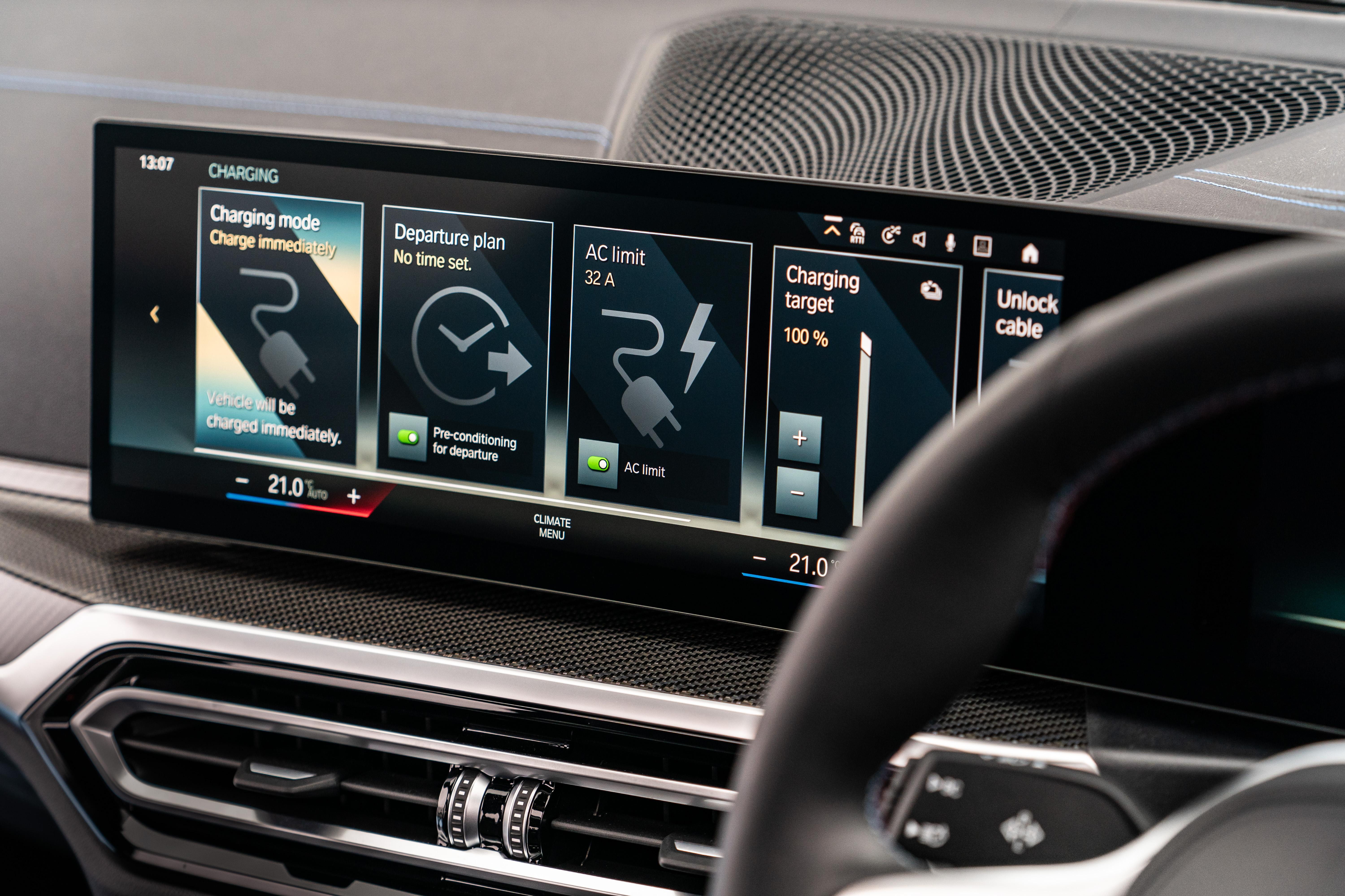 BMW i4 interior